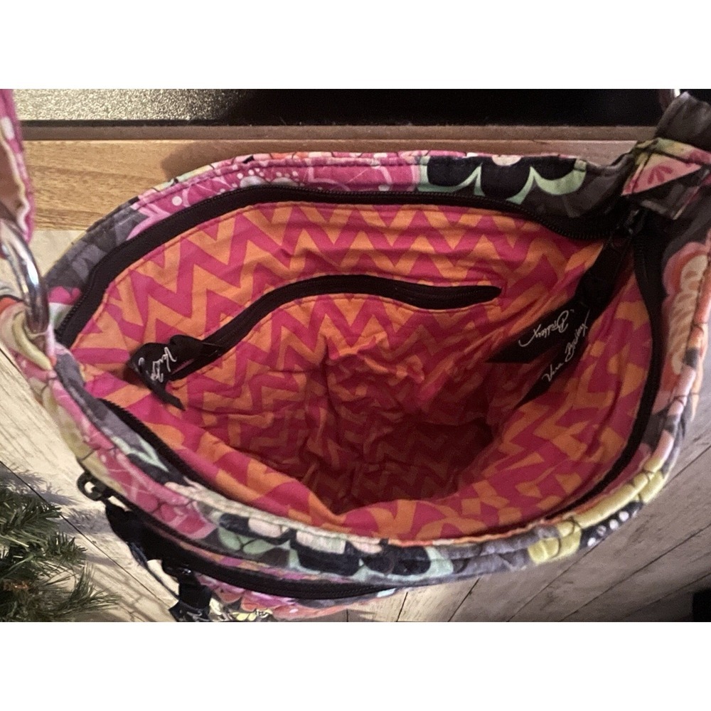 Vera Bradley Flower Shower Hipster Crossbody Bag Purse great shape - Picture 9 of 9